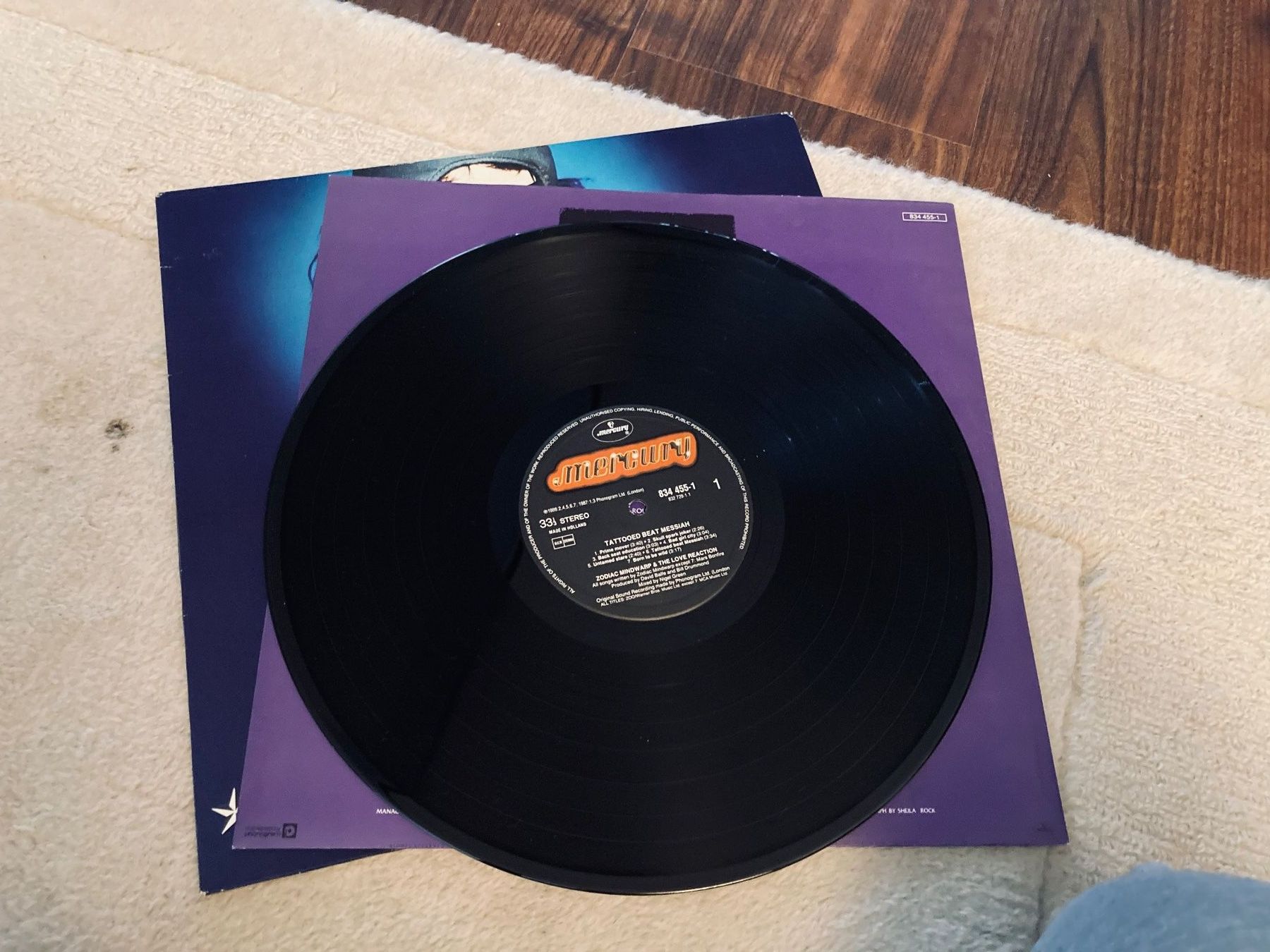 Dischi in vinile: Zodiac Mindwarp LP Tattooed Beat Messiah – Usato da Wagenhausen venduto da Novafreund283 2