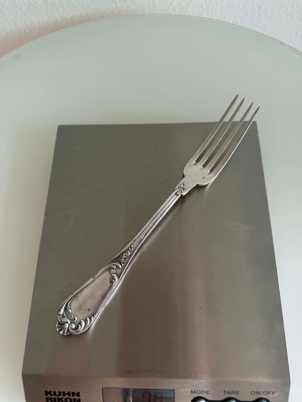Forchette: Fourchette argent 950 Minerve style Rococo 78 g – Usato da Cressier FR venduto da Serge30 7