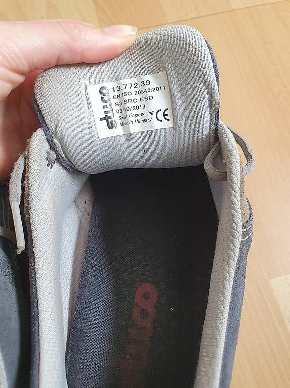 Scarpe da uomo: Chaussures de sécurité Taille 39 – Usato da Nidau venduto da jul_6tpv 1