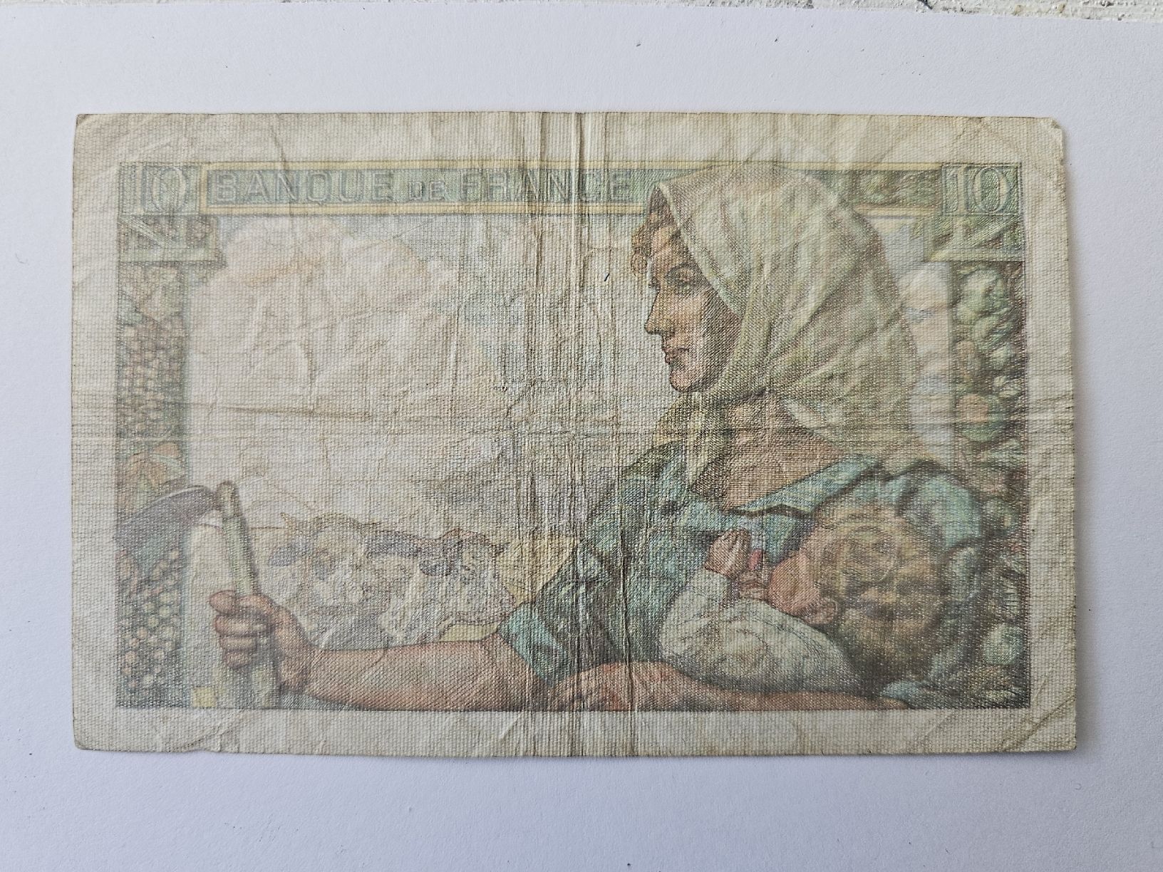 Banconote: France - 10 francs 1944 – Usato da Nidau venduto da Misterpix 1