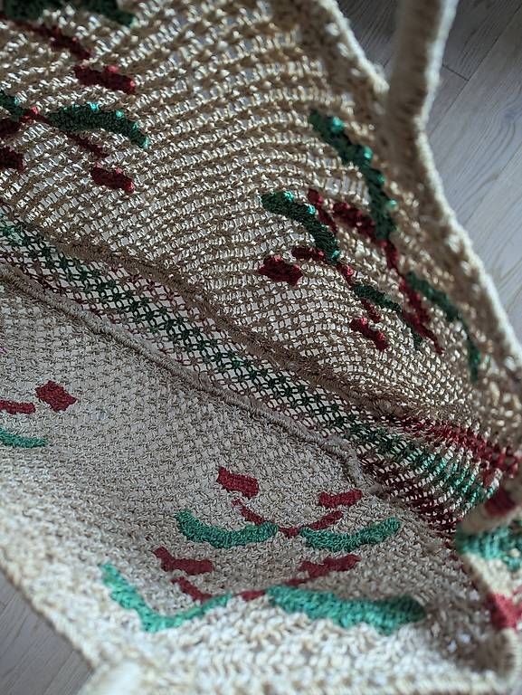 Taschen: Jute Tasche geknüpft – Gebraucht aus Seuzach von louisa. 1