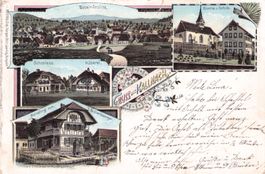 Kallnach BE // 1906 Litho Seeland