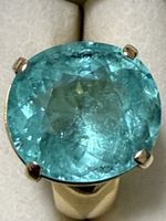 Turmalin Paraiba GoldRing 18k
