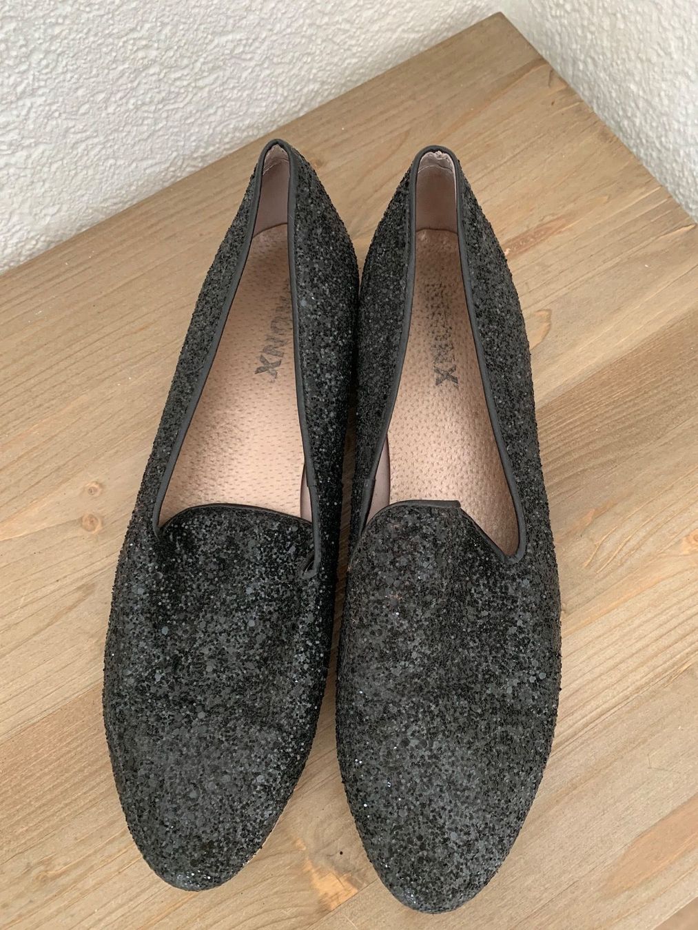 Scarpe da donna: Bronx Glitzer Schuhe Gr. 41 – Usato da Fislisbach venduto da KolibriSecondhand 1