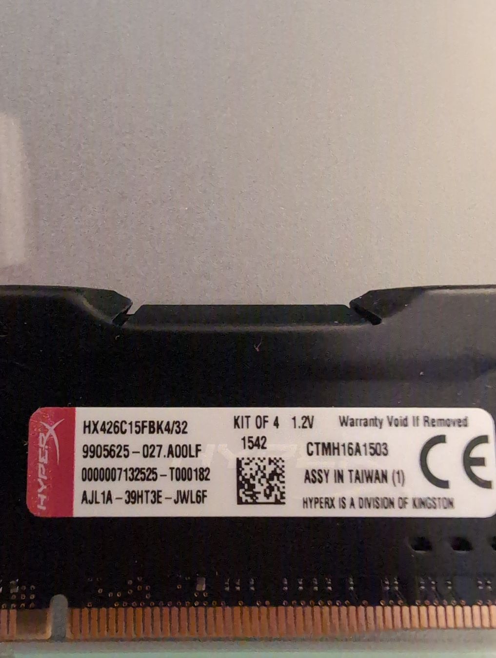 Hyperx Memory / RAM: 4 Mal HyperX FURY DDR4 RAM Module – Gebraucht aus uznach von withoutname 1