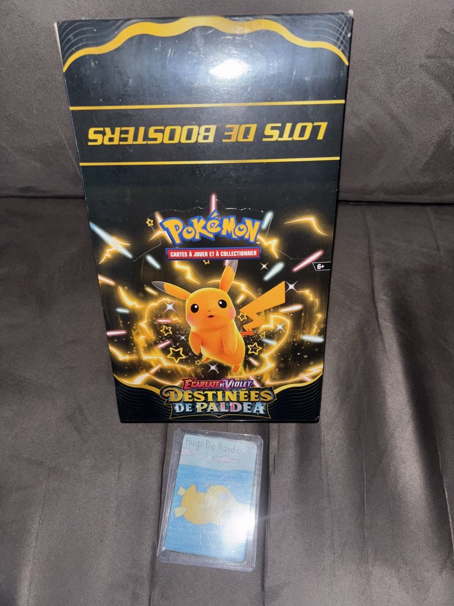 Pokémon Carte collezionabili: Display de bundle Destiné de Paldea en FR – Nuovo (secondo la descrizione) da Puplinge venduto da Collection_Pokepi