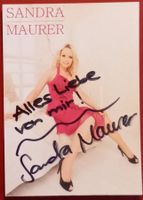 Sandra Maurer Autogramm signiert Foto 10x15cm