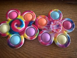 2x Fidget-Spinner: sensorisches Stressabbau Drehspielzeug