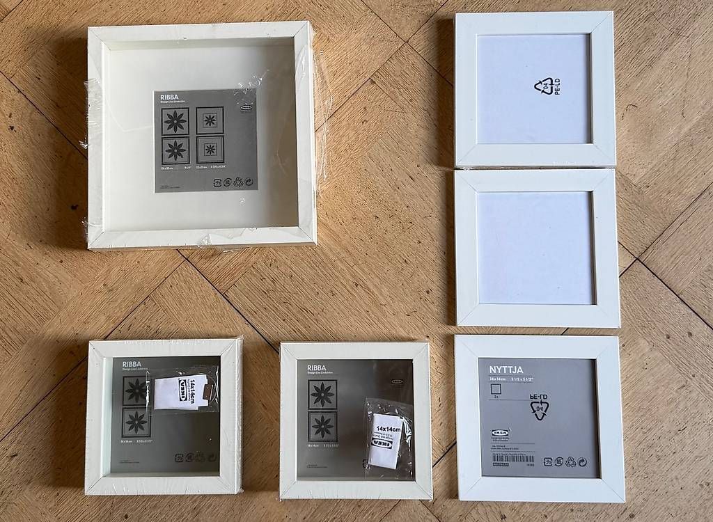 Bilderrahmen: 7 IKEA Bilderrahmen  Tausch gegen Limonade  – Gebraucht aus Basel von Lemon_4