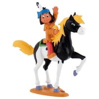 10.- Sale Yakari auf Pony Kleiner Donner, 9cm, neu