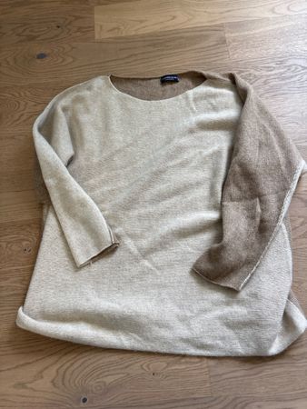 Zweifarbiger Pulli von Cashmere Blend, Grösse M