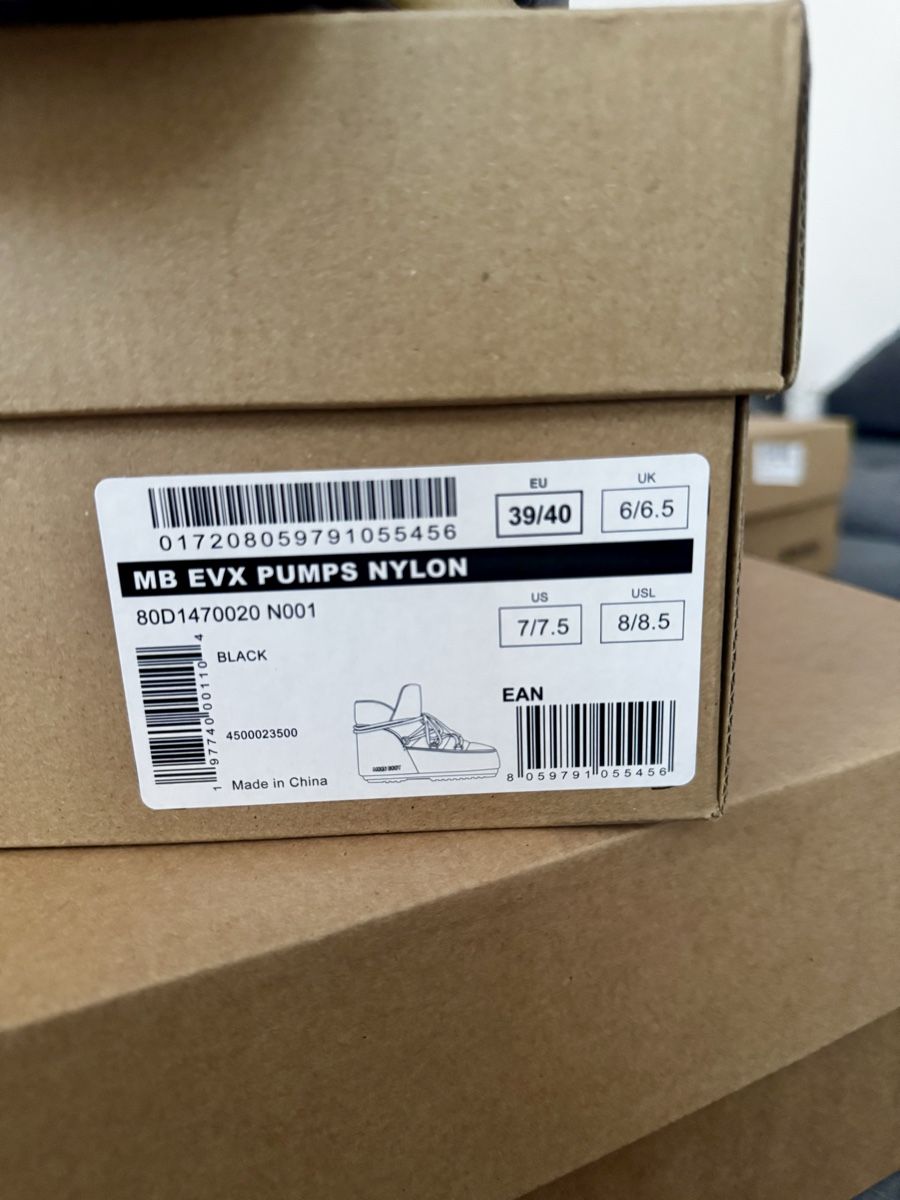 Moon Boot Scarpe da uomo: Moon Boot MB EVX Pumps Nylon schwarz NEU – Nuovo e nell'imballaggio originale da Immensee venduto da ann_k2rk 4