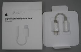 Adaptateur APPLE Jack3.5mm àLightning &câbleUSB-A àLightning