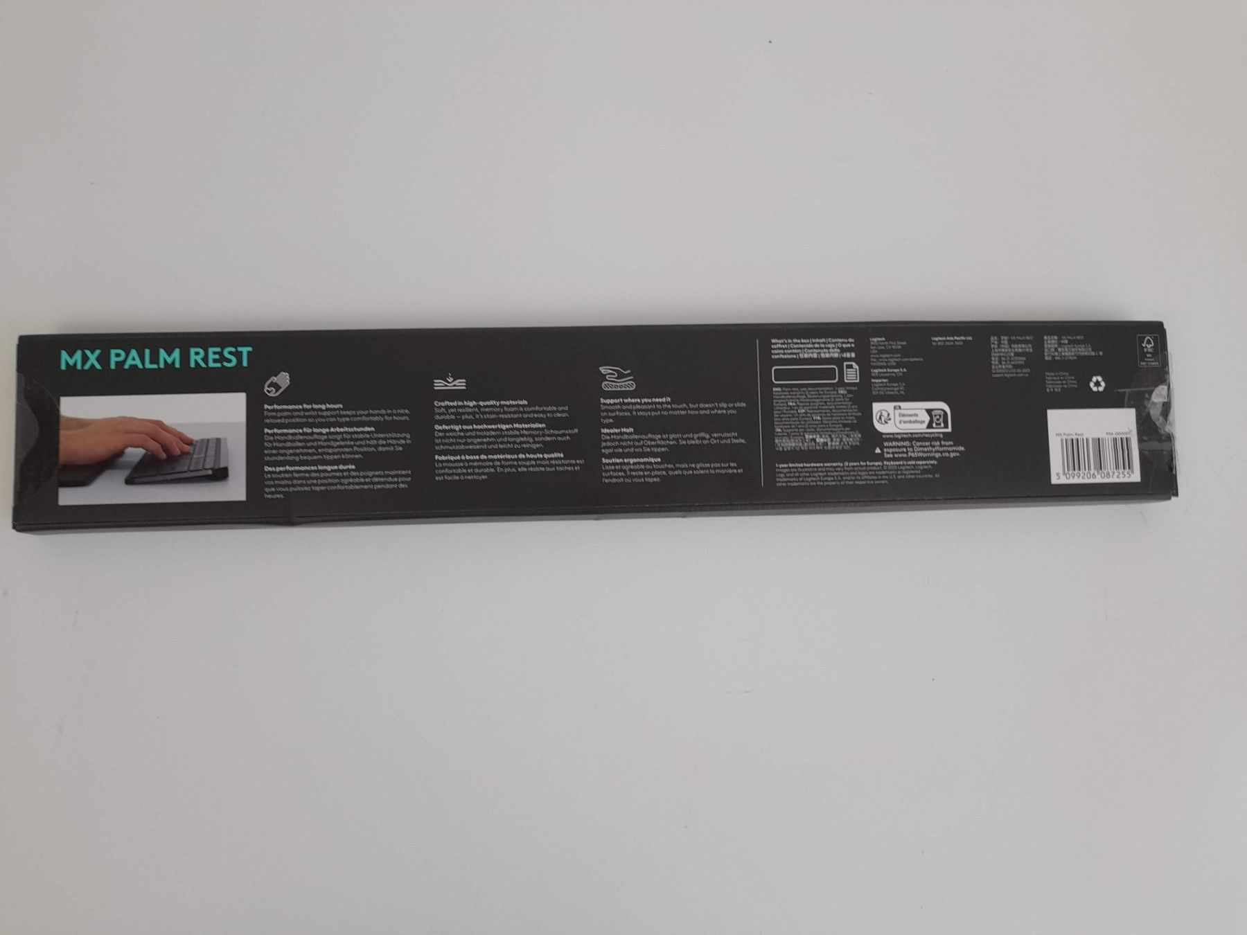 Logitech Tastiere: LOGITECH MX Palm Rest Handballenauflage – Nuovo (secondo la descrizione) da Liebefeld venduto da Restwert_Liebefeld 3
