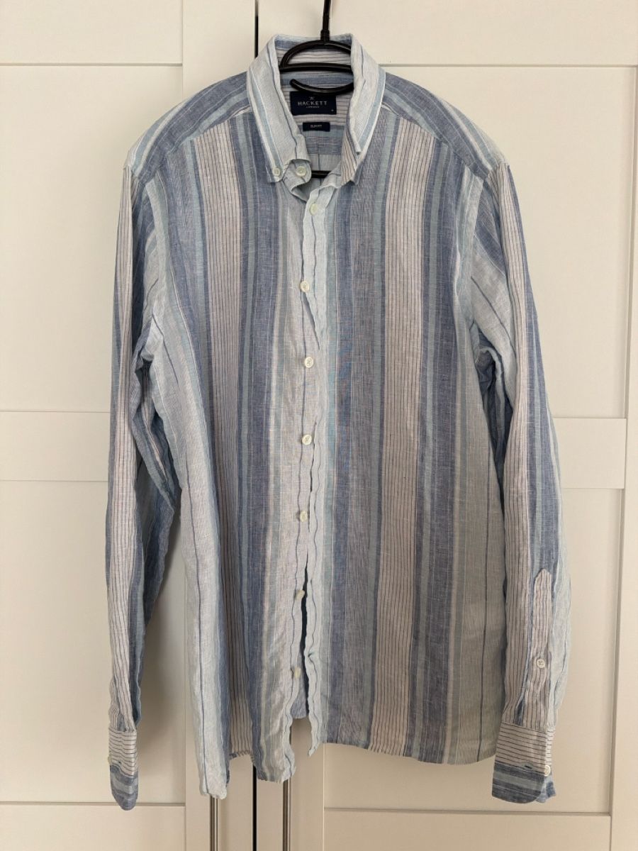 Hackett Camicie: Hackett London Hemd, Gr. M, Slim Fit – Usato da Känerkinden venduto da melbaumg