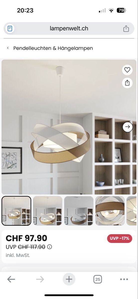 Lampadari & plafoniere: Moderne Designer Hängelampe – Usato da Niedergösgen venduto da mic_vx5y 5