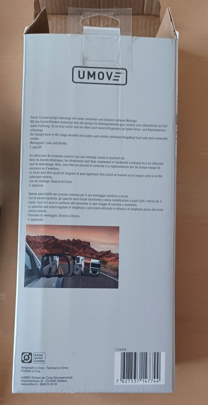 Altri accessori per camping: Rückspiegel – Nuovo (secondo la descrizione) da Zürich venduto da rue_v79y 1