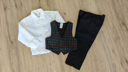 Festliches Set: Hemd, Gilet & Hose - size 4 T