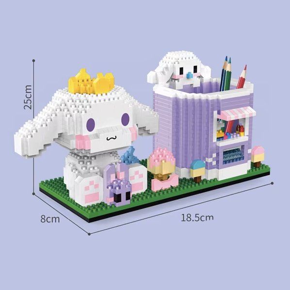 Kit di costruzioni: Cinnamoroll Stiftehalter / Mini-Bausteine – Nuovo e nell'imballaggio originale da Meisterschwanden venduto da Bigi1 1