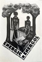 Energol  Benzin - Alte Werbung / Ancienne publicité 1929
