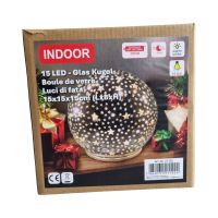INDOOR LED Glas Kugel