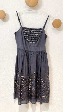 Anthropologie Burlapp Kleid, Gr. 0