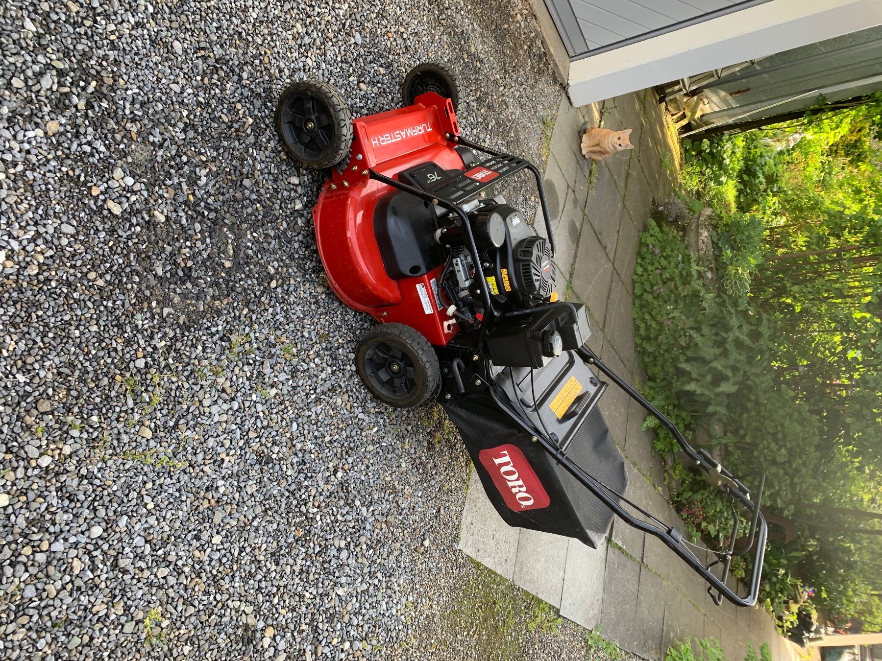 Toro Tagliaerba: Toro Rasenmäher Turfmaster 76 cm – Usato da Rain venduto da 62Biene