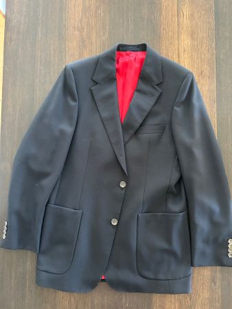 Edler ORIGINAL Burberry Blazer, Gr. 102, dunkelblau