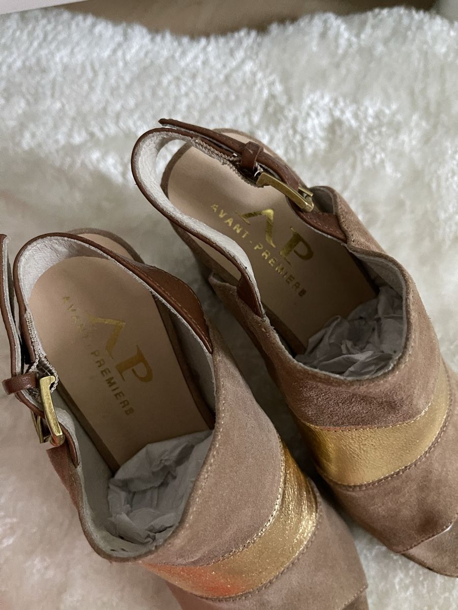 Avant Premiere Damenschuhe: Avant Premiere Slingback Sandale 37 – Neu (gemäss Beschreibung) aus Dietikon von Nieselchen 5