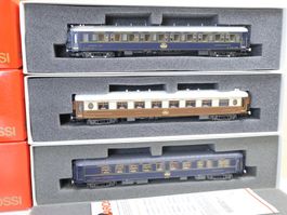 Rivarossi 3 x CIWL Simplon Orient Express Personenwagen H0