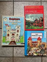 Divers livres : imagiers, châteaux, mémo...
