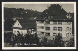 Herisau, Säge, Blick auf das Schulhaus