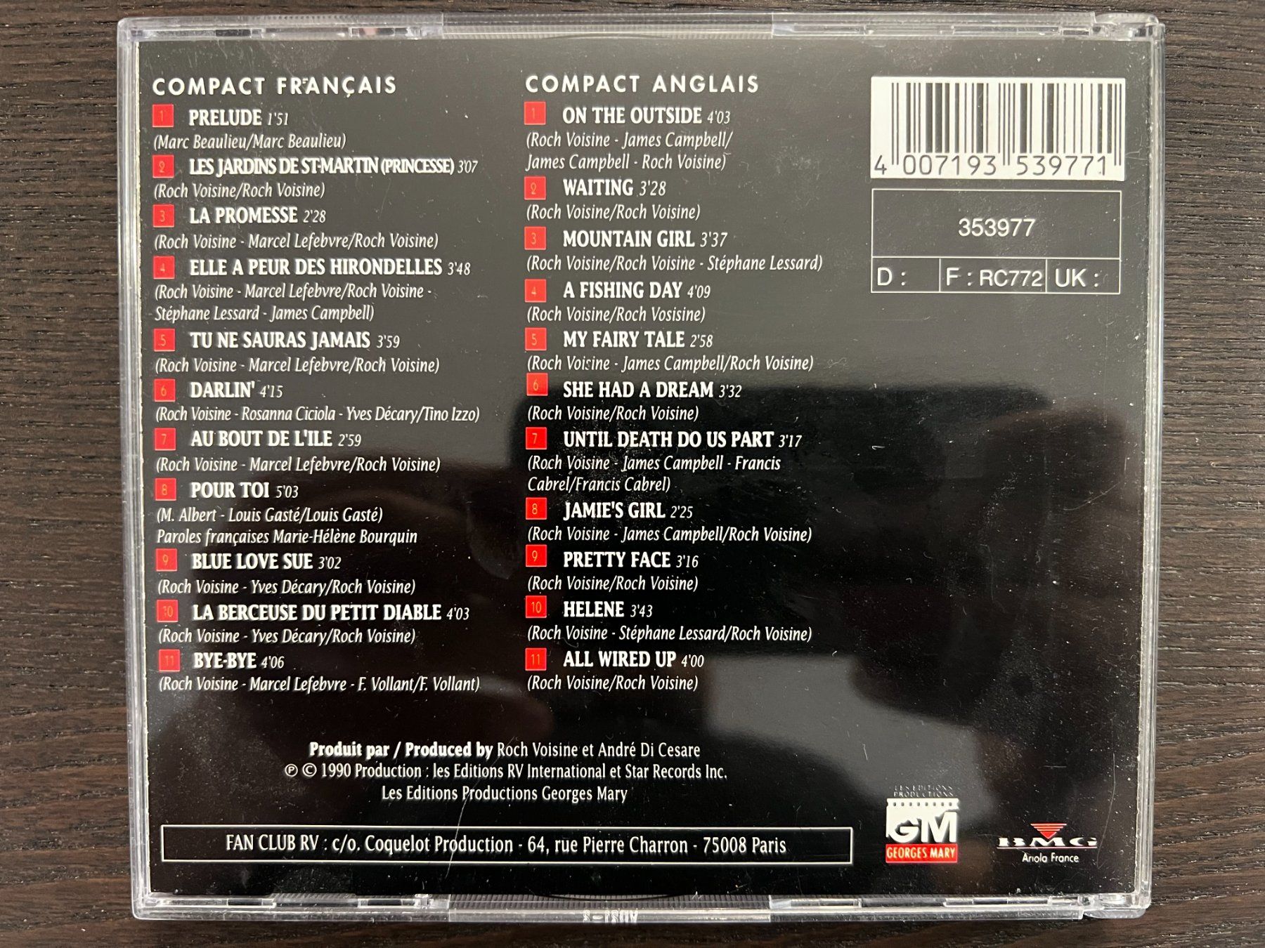 CD: Roch Voisine - Double – Usato da Zürich venduto da MusikFreunde 1