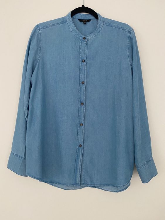 Chemisier En Jean H&M Denim - Taille 36 - Neuf (état Très Bon) - Référence KS717