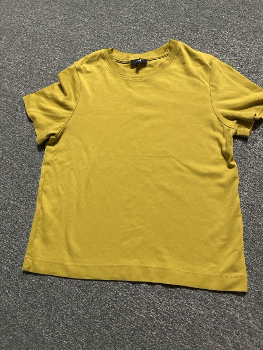 C&A T-shirt: Tshirt Senfgelb Gr L – Nuovo (secondo la descrizione) da Baltschieder venduto da YmroBe