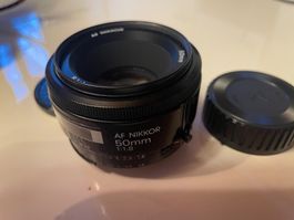 Nikon AF Nikkor 50mm f1.8 objektiv