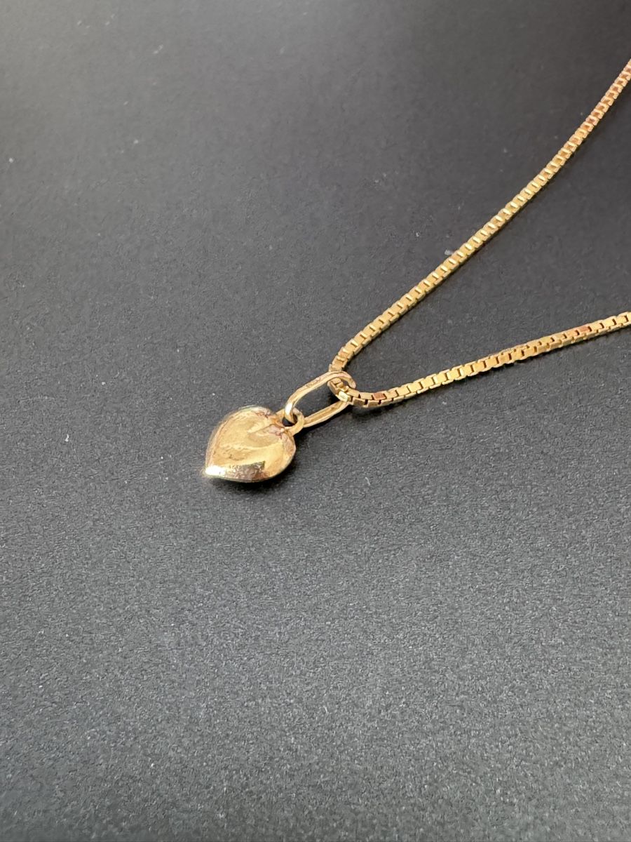 Catenine: Kette mit Herzanhänger 750 Gold – Usato da Au ZH venduto da parabellum60 2