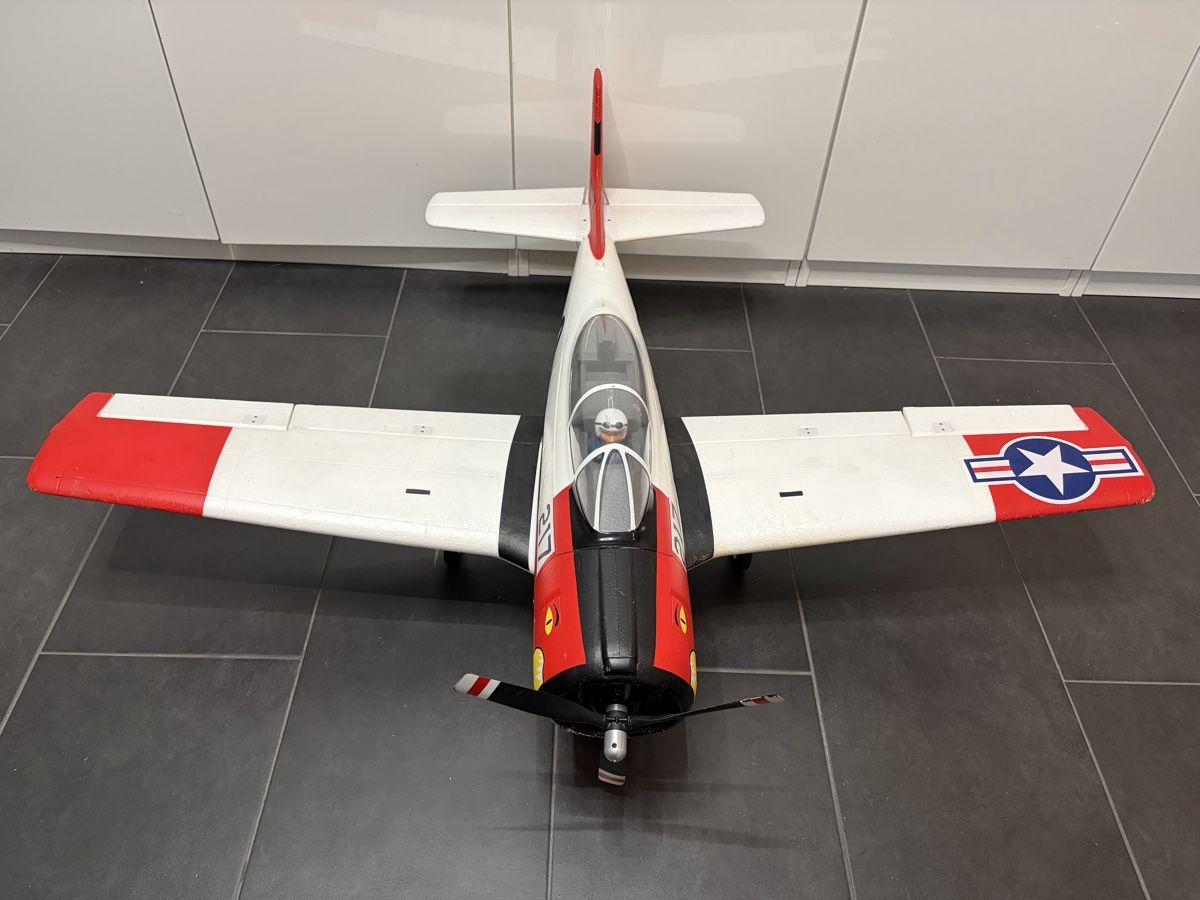 E-Flite Modellismo RC: Trojan T-28 von E-flite – Usato da Killwangen venduto da Ohana64
