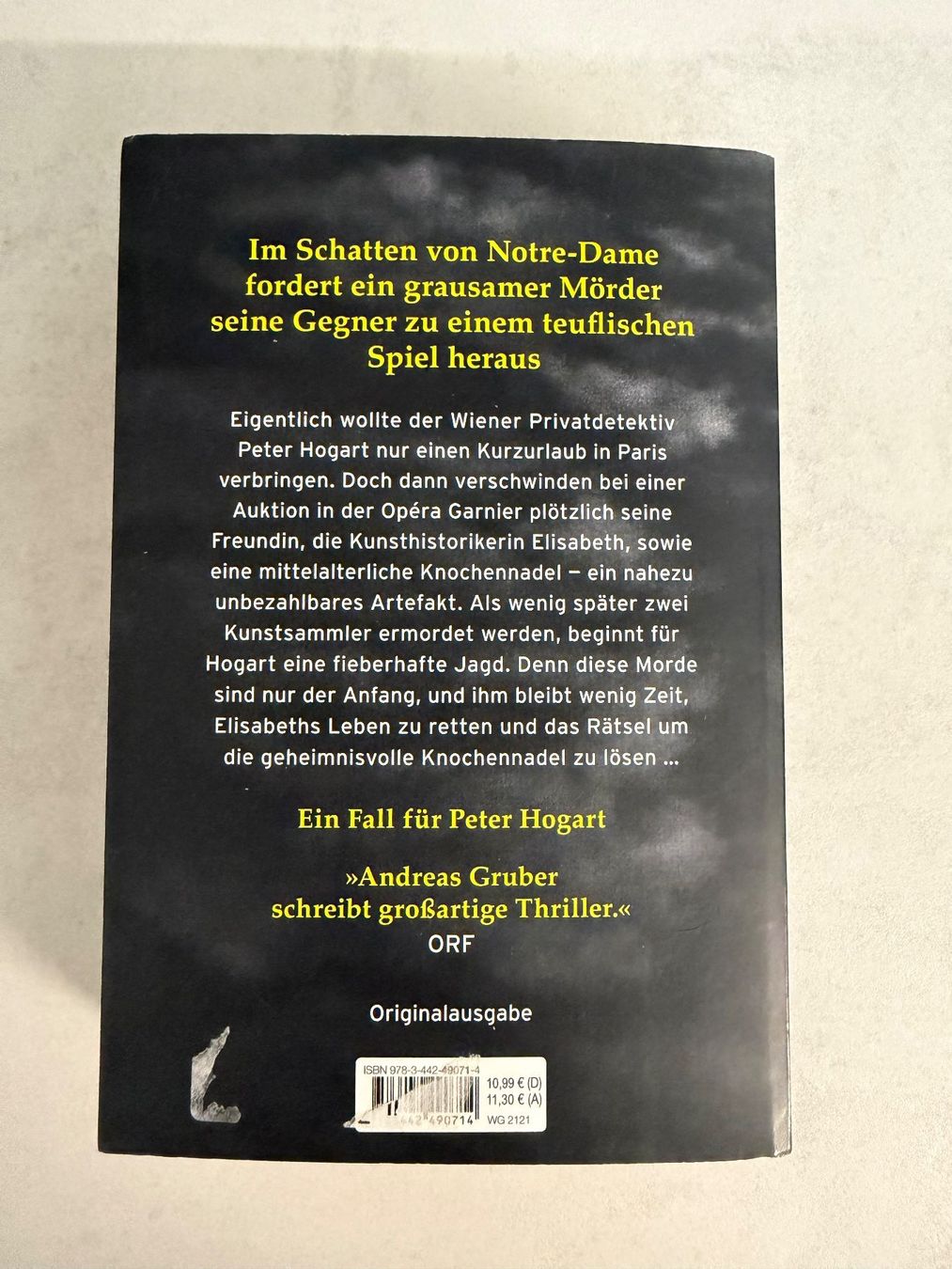 Livres: Andreas Gruber - Die Knochen Nadel – D'occasion à Geroldswil par Jeremy11 1