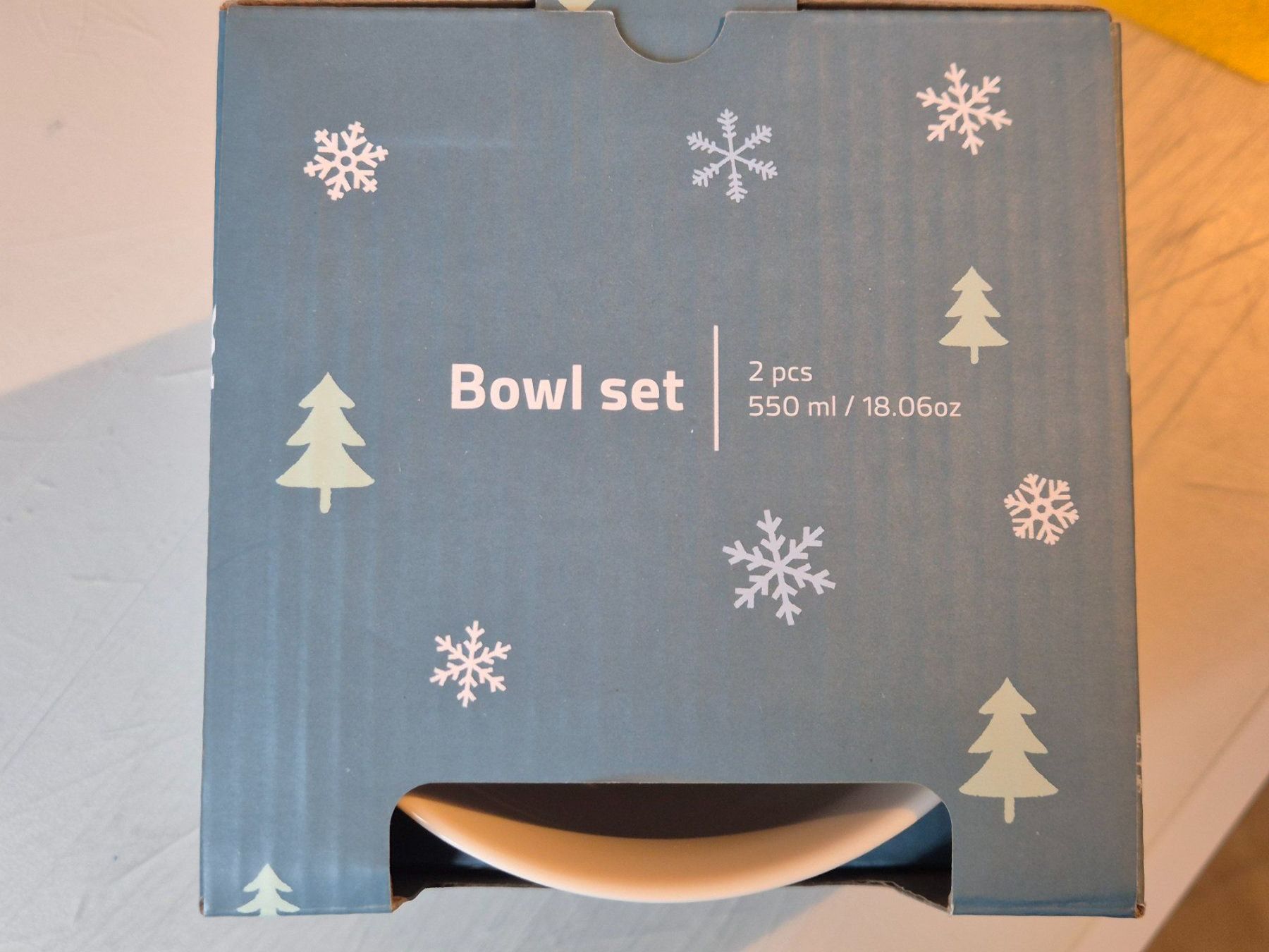 Bicchieri: Bowl set 2 Stk mit Wintermotiv Neu – Nuovo e nell'imballaggio originale da Seewen SZ venduto da SuperpumaDisplayTeam 1