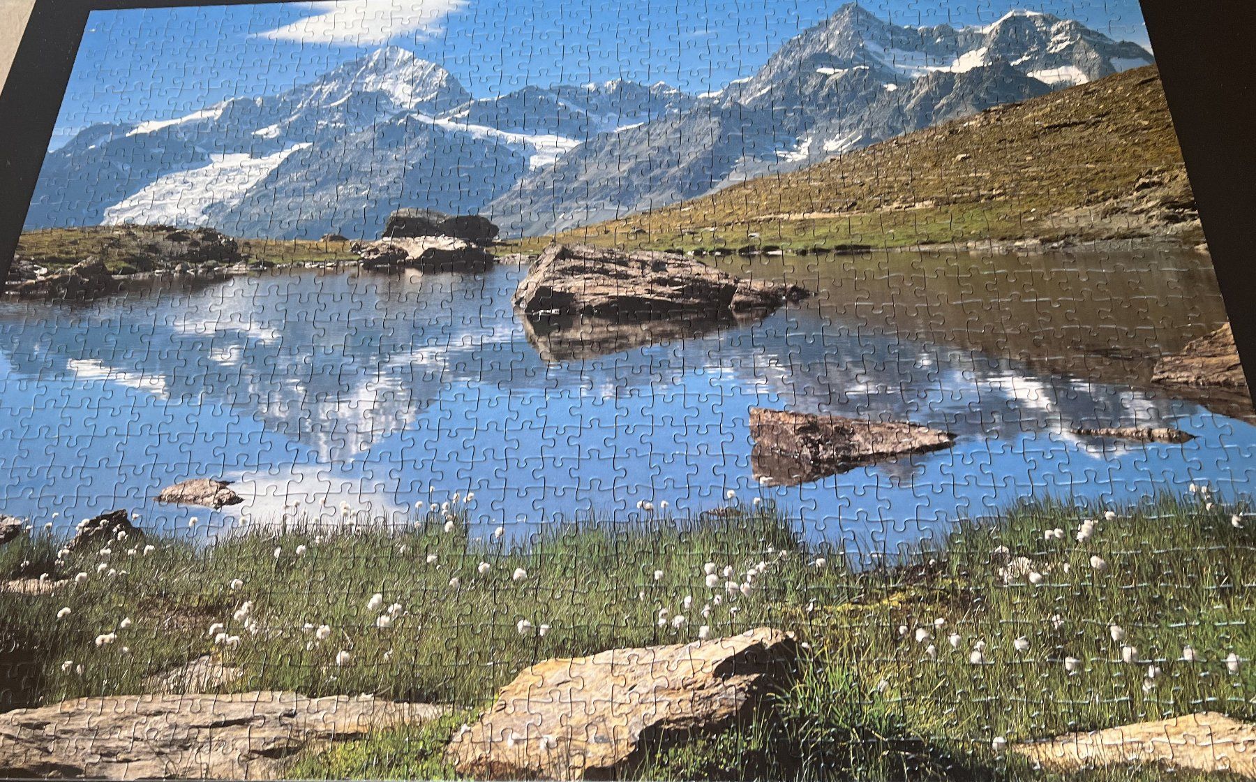 Ravensburger Puzzles: Landschaft im Wallis – Gebraucht aus Mettmenstetten von Strizzi05