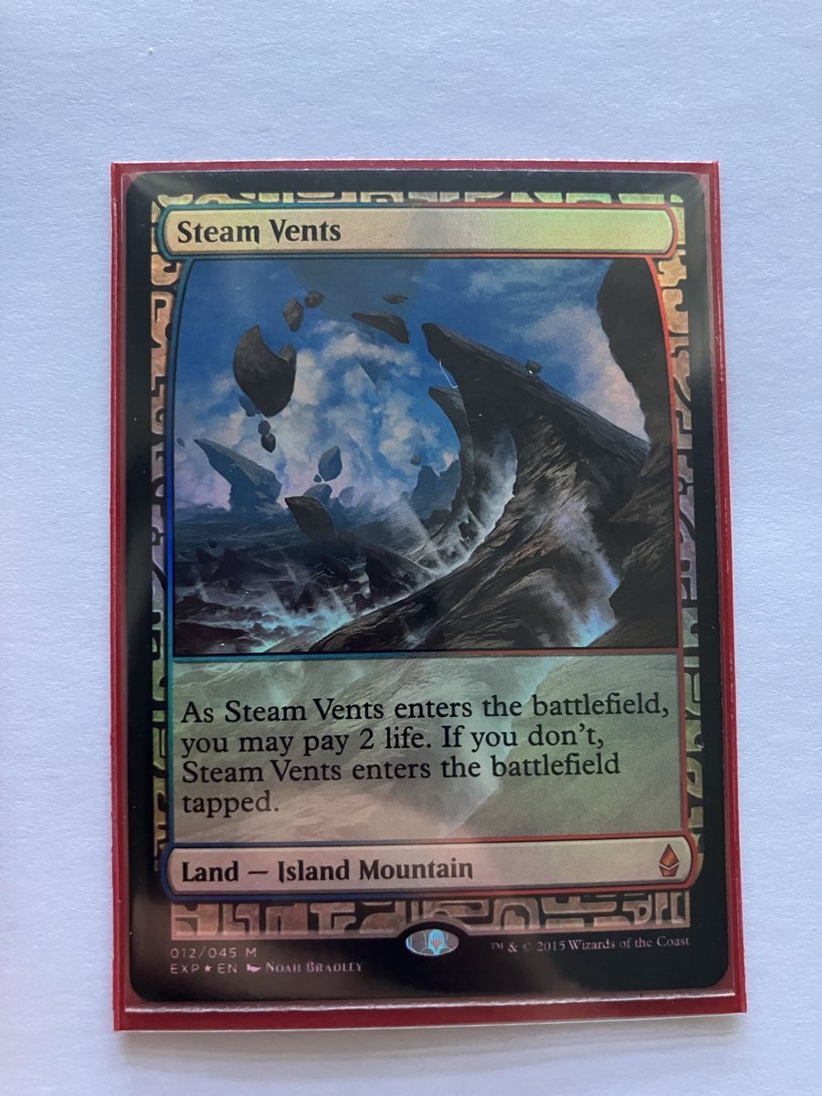 Cartoline: Steam Vents NM Foil – Usato da luzern venduto da rammdave