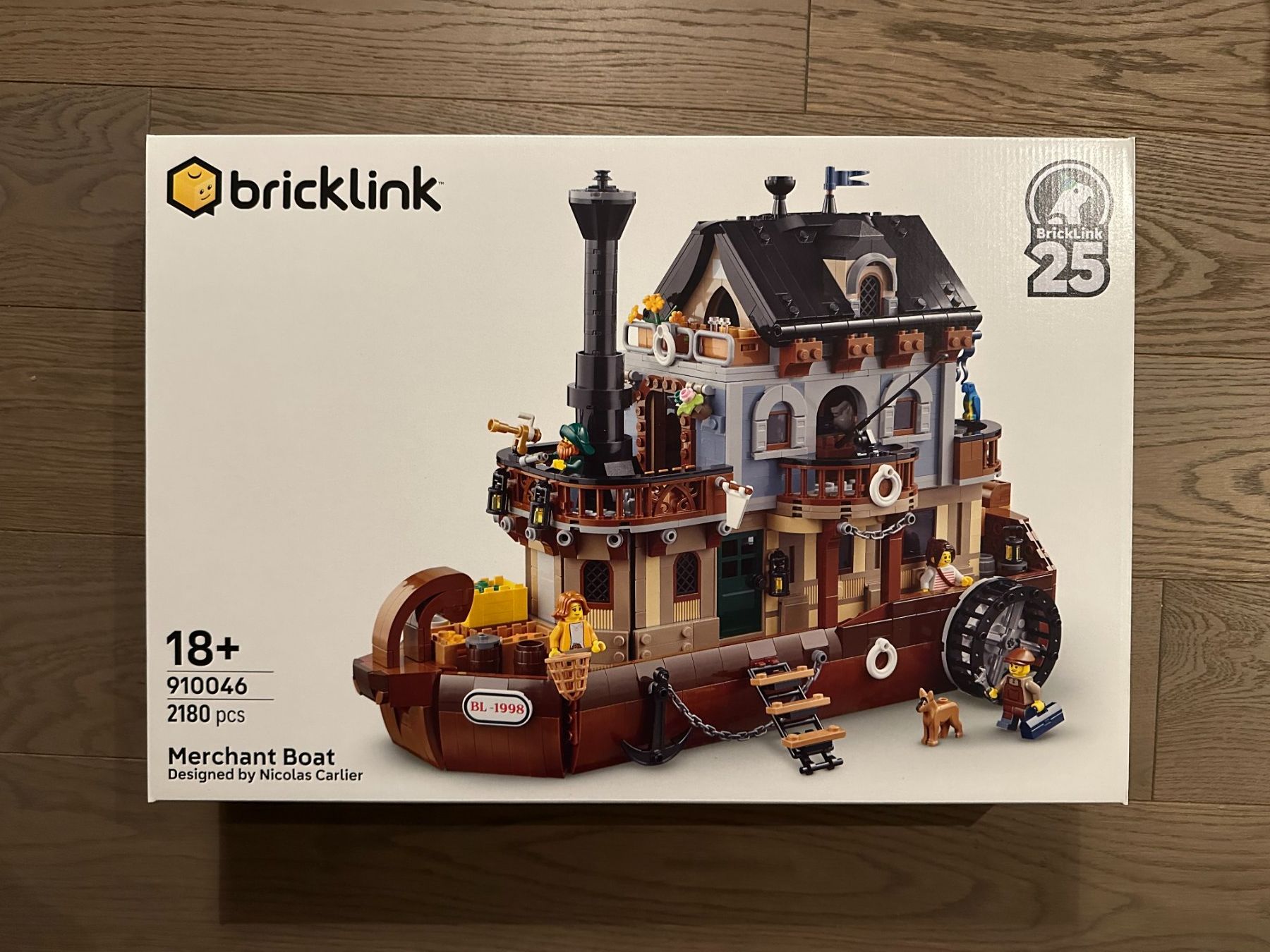 Lego Kit di costruzioni: LEGO Bricklink 910046 - Merchant Boat – Nuovo e nell'imballaggio originale da Immensee venduto da Baba0228