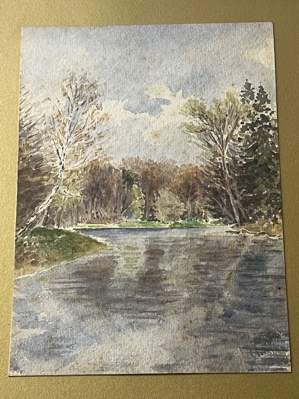 Dipinti: H.ZIEGLER  Frühling 1902 – Usato da Basel venduto da pmART 2
