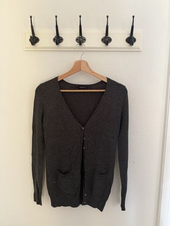 Amisu Strickjacke, XS, Grau, Top Zustand