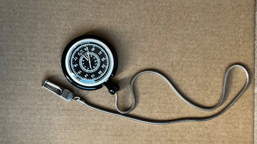 Swatch Orologi: Vintage Swatch POP Taschenuhr, Swiss Made, Selten! – Usato da Grenchen venduto da chththl 1