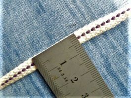 Petrollampen - Docht 6 mm x 125 mm lg.