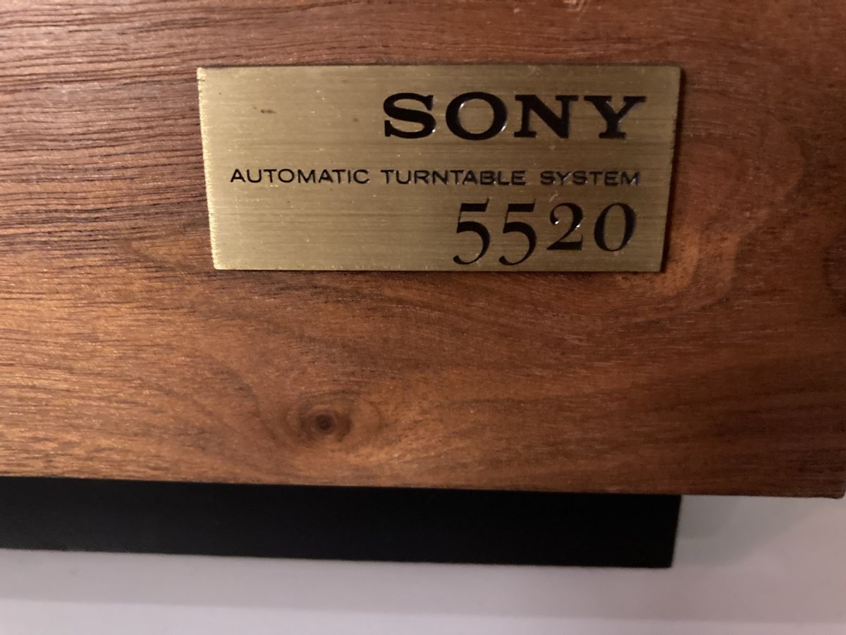 Sony Giradischi: Sony 5520 Plattenspieler Kult – Difettoso da Lenzburg venduto da HanspeterT 8
