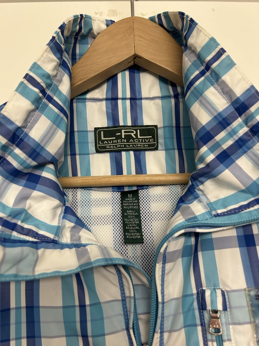 Ralph Lauren Giacche: Blue White Plaid Jacket Ralph Lauren, Size M – Nuovo (secondo la descrizione) da Saland venduto da ele_vc96 4