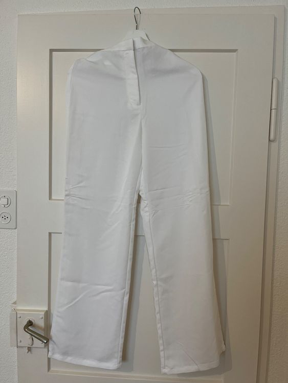 Weiße Marine Hose Klapphose Marinehose Bordhose Gr.XS 44 -78 Bundumfang